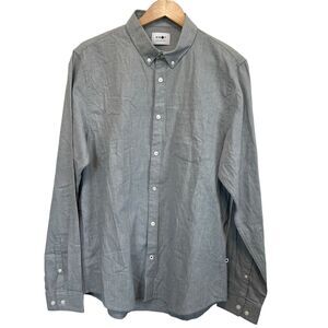 NN07 No Nationality Sixten 5722 Slim fit oxford Shirt Size XL
